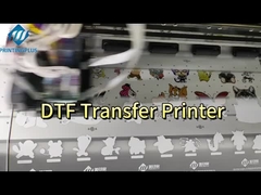 Fast Production Device DTF Transfer Printer With EPSON-I3200 A1 Print Head  1800 DPI