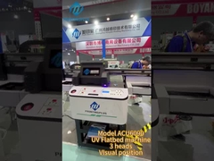 Precision 6 Pass Uv Inkjet Flatbed Printer  Negative Pressure System with 600mm x 900mm Print Area