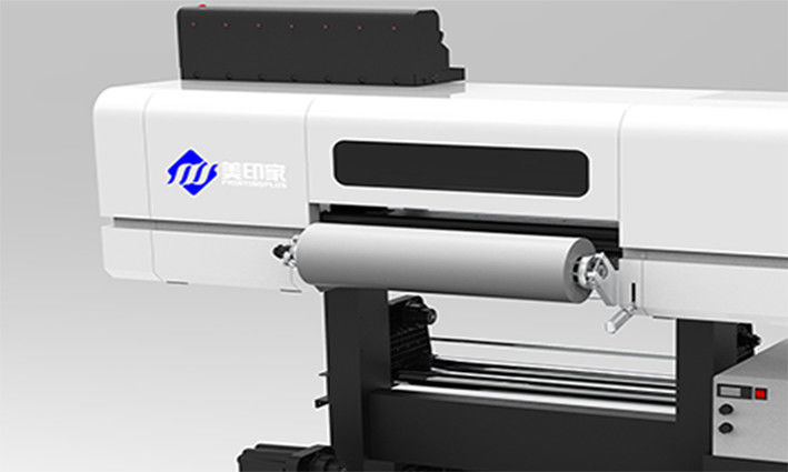 High Efficiency DTF Roll Printer High Yield UV AB Film Roller Printer Good Stability
