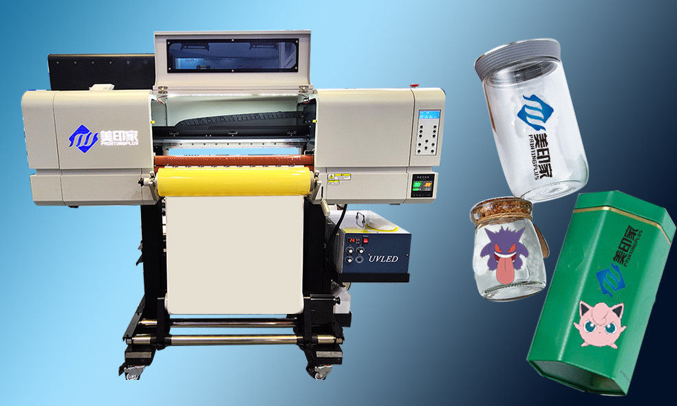 Roller Heating DTF UV Ink Printer With Maintop 6.1/PP Soft RIP Up To 600MM Printing Width