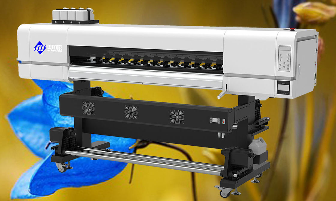 Water Based Ink ECO Solvent Printer With Cable Interface L 2485 X W 955 X H 1573 MM
