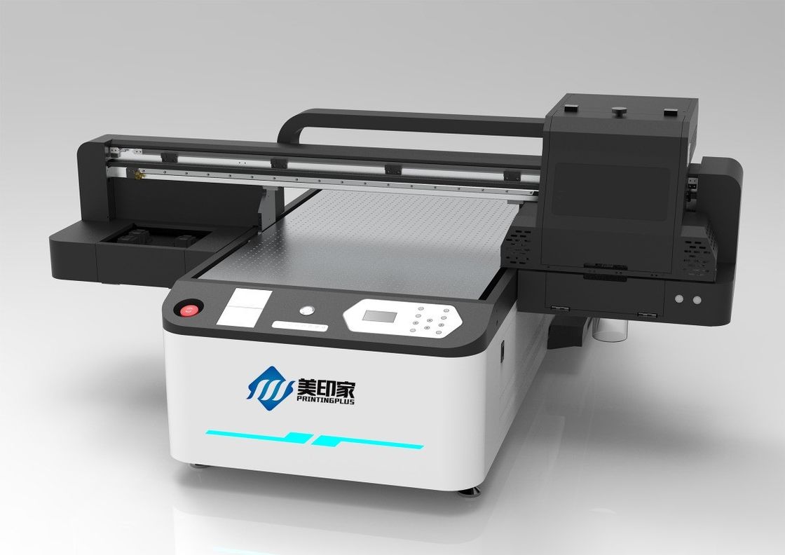 6 Pass Speed CMYK UV Flatbed Printer With High Capacity For Multi-material