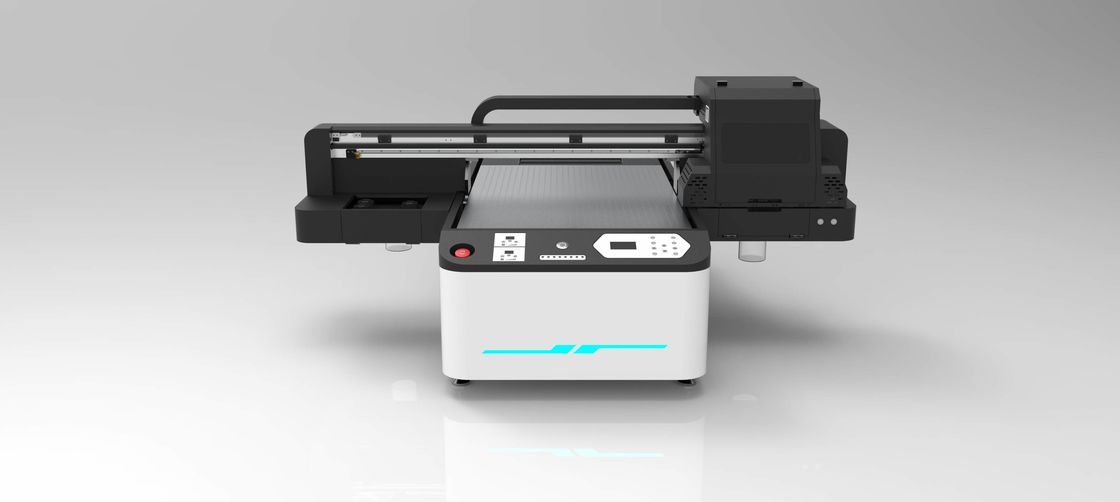 6 Pass Speed CMYK UV Flatbed Printer With High Capacity For Multi-material