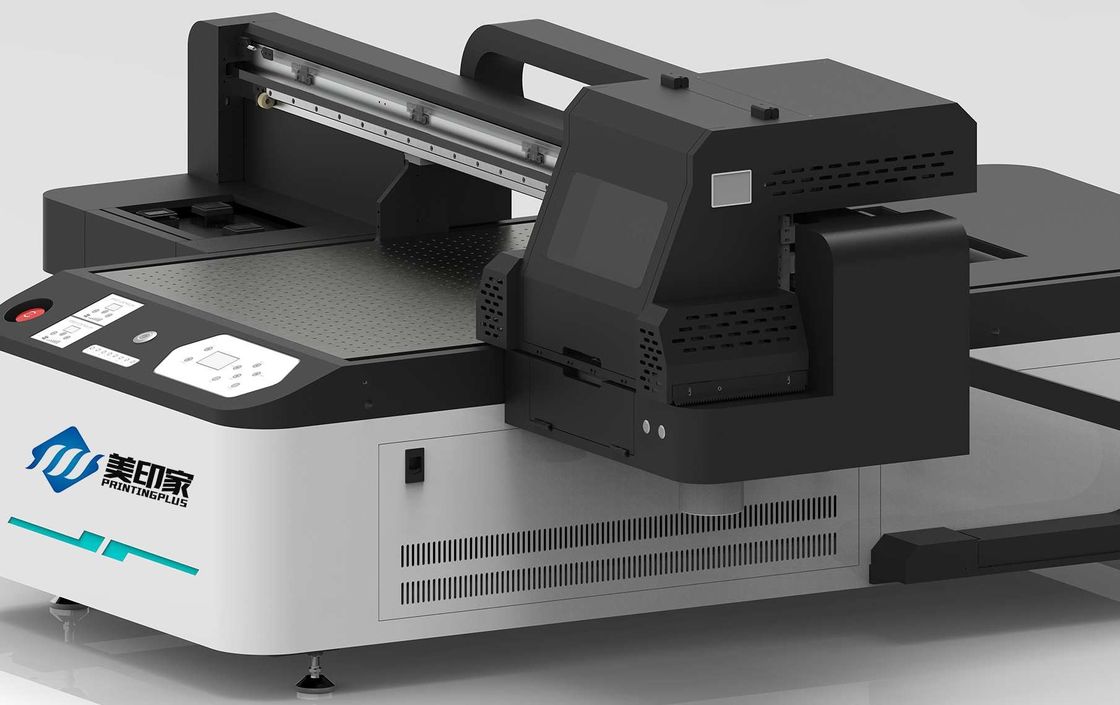 Professional 1440 DPI Uv Inkjet Flatbed Printer / Uv Flatbed Printing Machine with THK Linear Guide