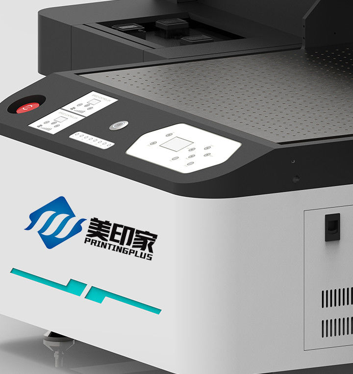 UV Inkjet Flatbed Printer With Varnish Ink For Glossy Matte And Textured Materials