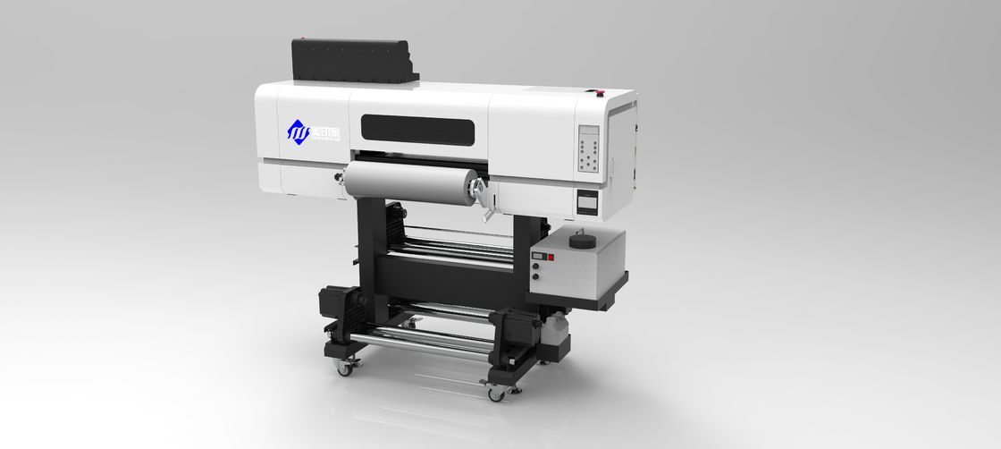 1800 DPI Roller Heating DTF UV Printer with 1500ml UV Ink for CMYK White Printing