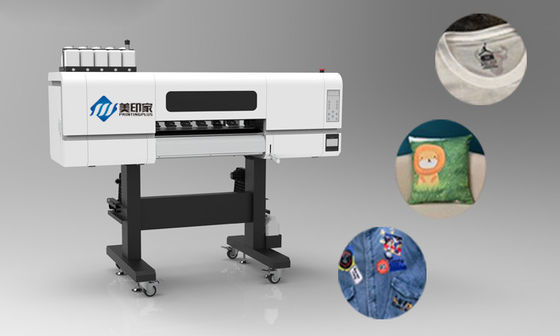 1800dpi DTF Transfer Printer Leadshine Motor Front And Rear Platform Heating Hot Stamping Printer